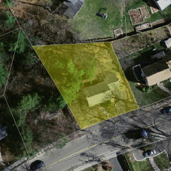 82 Brookline St, Newton MA 02467 aerial view