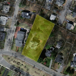 413 Wolcott St, Newton MA 02466-1513 aerial view