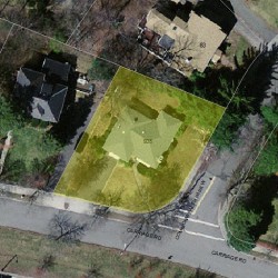 935 Commonwealth Ave, Newton MA 02459-1034 aerial view