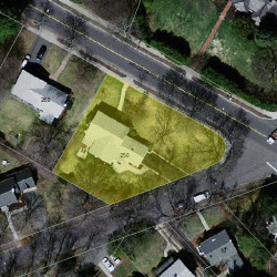 250 Woodward St, Newton MA 02468-2007 aerial view
