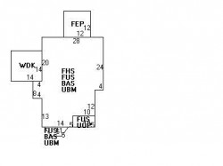 135 Winchester St, Newton MA 02461-2129 floor plan