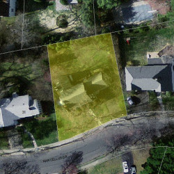 23 Marcellus Dr, Newton MA 02459-2934 aerial view