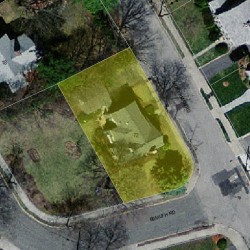 72 Dickerman Rd, Newton MA 02461-1323 aerial view