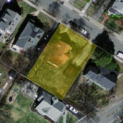 116 Dickerman Rd, Newton MA 02461-1304 aerial view