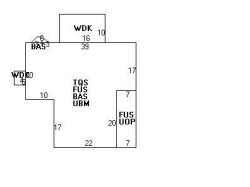 105 Nonantum St, Newton MA 02458-2447 floor plan