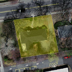 1338 Beacon St, Newton MA 02468-1727 aerial view