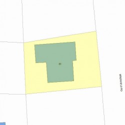 61 Brierfield Rd, Newton MA  02461-2132 plot plan