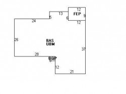 119 Fair Oaks Ave, Newton MA  02460-1154 floor plan