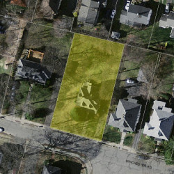 27 Winchester Rd, Newton MA  02458-1909 aerial view