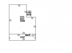 143 Adams St, Newton MA 02458-1206 floor plan