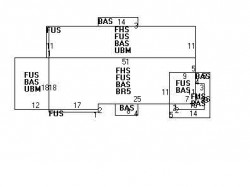47 Agawam Rd, Newton MA  02468-1302 floor plan
