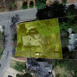 96 Waban Ave, Newton MA 02468-2131 aerial view