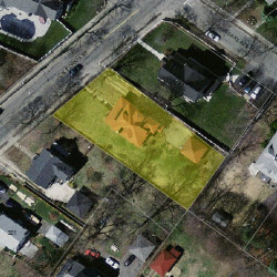 606 California St, Newton MA 02460-1241 aerial view