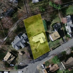16 Osborne Path, Newton MA 02459-3543 aerial view