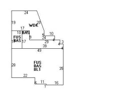21 Park Ave, Newton MA 02458-2607 floor plan