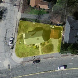 999 Washington St, Newton MA 02460-1543 aerial view