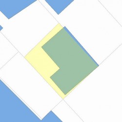 392 Watertown St, Newton MA  02458-1120 plot plan