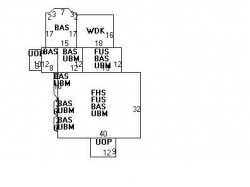 56 Pine Ridge Rd, Newton MA  02468-1617 floor plan