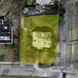 799 Commonwealth Ave, Newton MA  02459-1018 aerial view