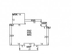 281 Waban Ave, Newton MA 02468-1306 floor plan