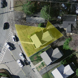 2 Willow St, Newton MA 02459-1932 aerial view