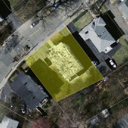 334 Linwood Ave, Newton MA 02460-1343 aerial view