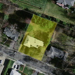 30 Columbine Rd, Newton MA 02459-3444 aerial view