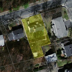 210 Austin St, Newton MA 02465-2501 aerial view