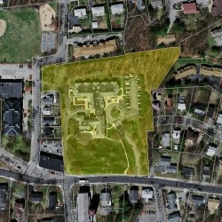 277 Elliot St, Newton MA 02464-1297 aerial view