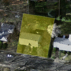 35 Kendall Rd, Newton MA  02459-2657 aerial view