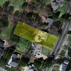 545 Parker St, Newton MA  02459-2973 aerial view