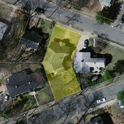 100 Charlemont St, Newton MA 02461-1910 aerial view