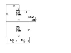 11 Staniford St, Newton MA  02466-1209 floor plan