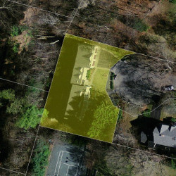 26 Alba Cir, Newton MA  02458-2303 aerial view