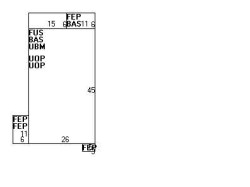 14 Glenmore Ter, Newton MA 02461-1509 floor plan
