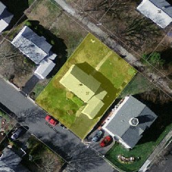 37 Kappius Path, Newton MA 02459-3712 aerial view