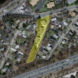 576 Auburn St, Newton MA  02466-1718 aerial view