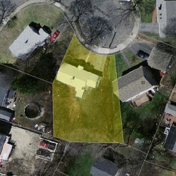 49 Edward Rd, Newton MA 02465-1120 aerial view