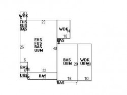 40 Greenwood Ave, Newton MA  02465-2551 floor plan