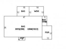 80 Boulder Rd, Newton MA  02459-2653 floor plan