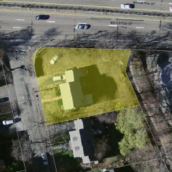 8 Olde Field Rd, Newton MA 02459-2733 aerial view