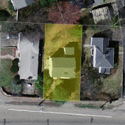 795 Boylston St, Newton MA 02461-1843 aerial view