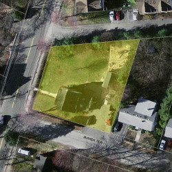 428 Parker St, Newton MA 02459-2606 aerial view