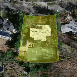 185 Baldpate Hill Rd, Newton MA 02459-2853 aerial view