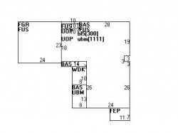 21 Parker Ave, Newton MA  02459-2634 floor plan