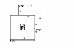 11 Westland Ter, Newton MA 02465-1524 floor plan