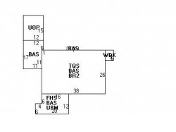 116 Arnold Rd, Newton MA 02459-3044 floor plan
