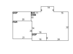 582 California St, Newton MA 02460-1243 floor plan