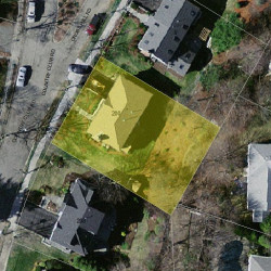 200 Country Club Rd, Newton MA 02459-3115 aerial view