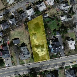 157 Lincoln St, Newton MA 02461-1501 aerial view